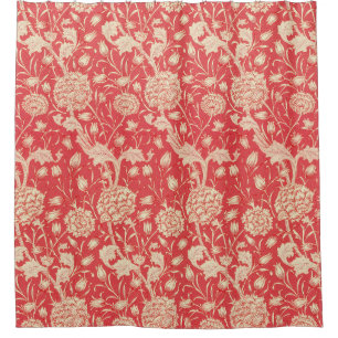 William Morris "Wild Tulip" 1. Shower Curtain