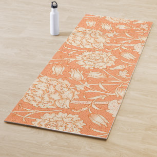 William Morris Wild Tulip famous pattern Yoga Mat