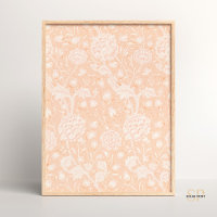 William Morris Wild Tulip Floral Design Art Print