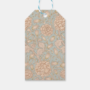 William Morris Wild Tulip Flower Floral Design Gift Tags