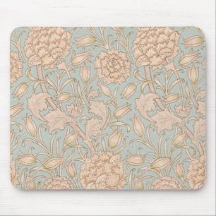 William Morris Wild Tulip Flower Floral Design Mouse Mat