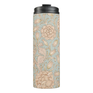 William Morris Wild Tulip Flower Floral Design Thermal Tumbler