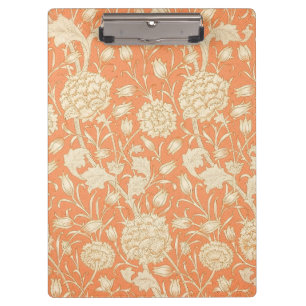 William Morris Wild Tulip Vintage Floral Pattern Clipboard