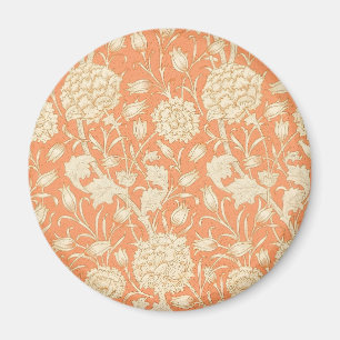 William Morris Wild Tulip Vintage Floral Pattern Magnet