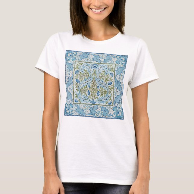 William Morris & Wilhelmina Style Prints T-Shirt (Front)