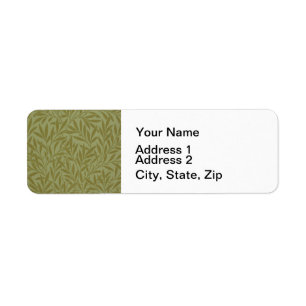 William Morris Willow Antique Green Leaf Vine Art