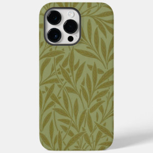 William Morris Willow Antique Green Leaf Vine Art Case-Mate iPhone 14 Pro Max Case