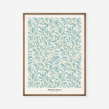 William Morris Willow Bough Art Exhibition Print