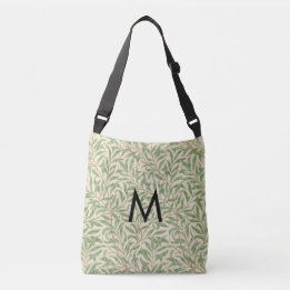 William Morris Willow Bough Botanical Monogrammed Crossbody Bag