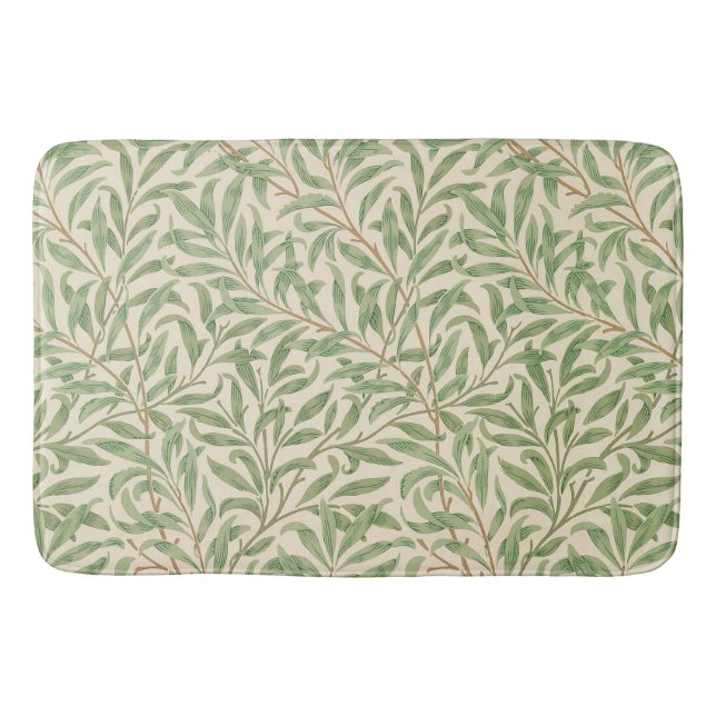 William Morris Willow Bough Garden Flower Classic Bath Mat (Front)