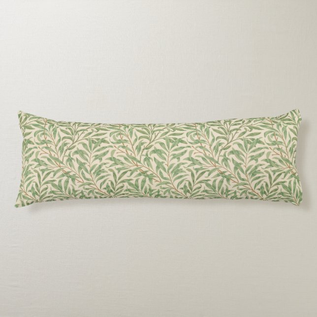 William Morris Willow Bough Garden Flower Classic Body Cushion (Front)