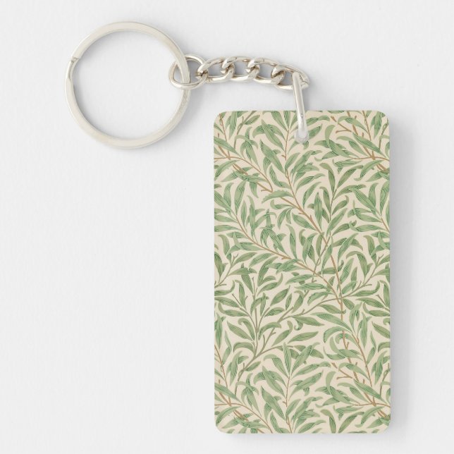 William Morris Willow Bough Garden Flower Classic Key Ring (Front)