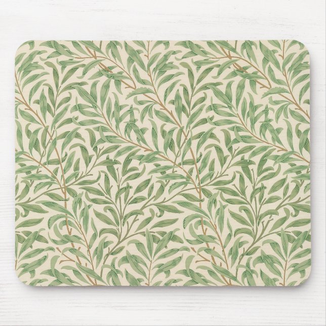 William Morris Willow Bough Garden Flower Classic Mouse Mat (Front)