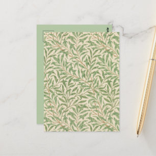 William Morris Willow Bough Garden Flower Classic Postcard