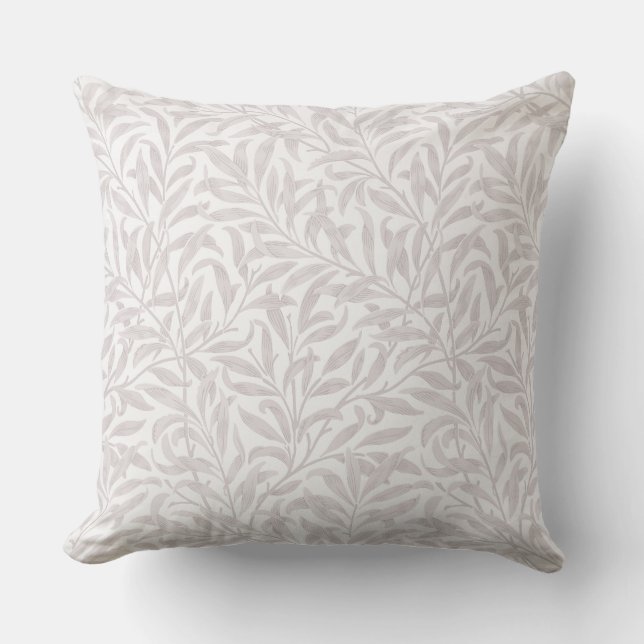 William Morris Willow Bough Neutral  Cushion (Front)