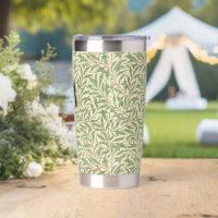 William Morris Willow Bough Pattern Monogrammed