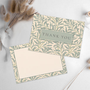 William Morris Willow Bough Thank You Card