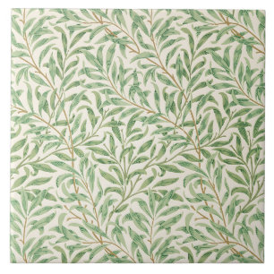 William Morris Willow Bough Vintage Botanical Tile