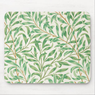 William Morris. Willow Bough. Vintage greenery Mouse Mat