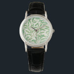William Morris. Willow Bough. Vintage greenery Watch<br><div class="desc">William Morris "Willow Bough" watch. Greenery foliage pattern.</div>