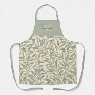 William Morris Willow Bough with Name Apron