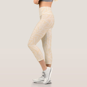 William Morris Willow Flower Classic Capri Leggings
