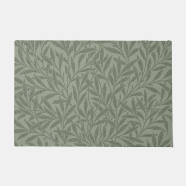 William Morris Willow Flower Classic Doormat (Front)