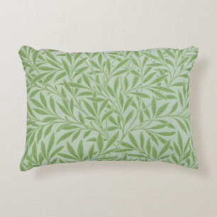 William Morris Willow Flower Classic Green Decorative Cushion