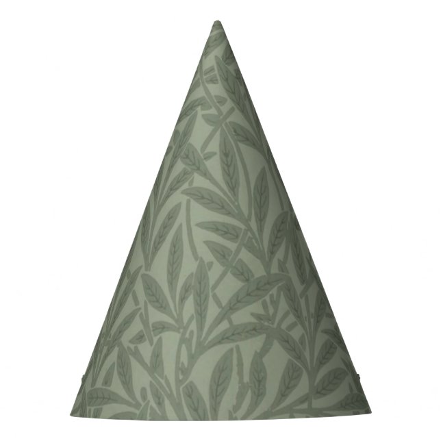 William Morris Willow Flower Classic Party Hat (Front)