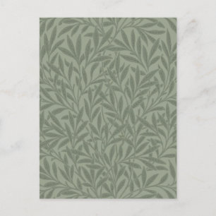 William Morris Willow Flower Classic Postcard