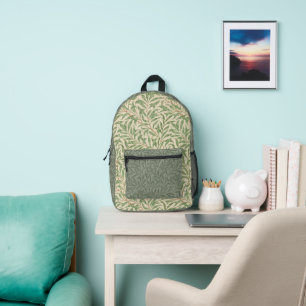 William Morris Willow Flower Classic Printed Backpack