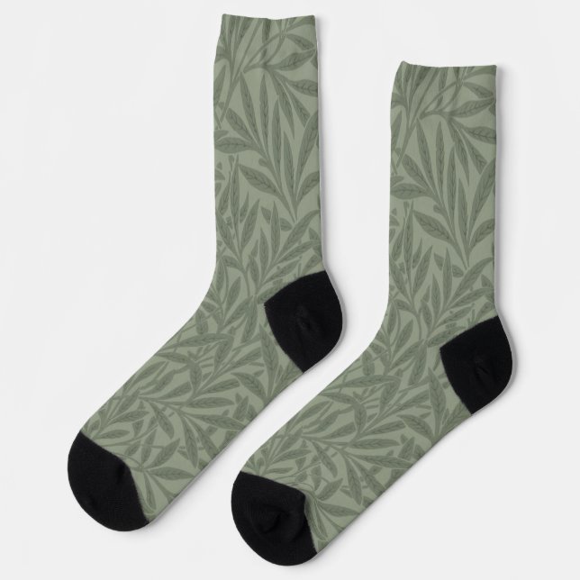William Morris Willow Flower Classic Socks (Left)