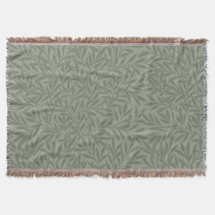 William Morris Willow Flower Classic Throw Blanket