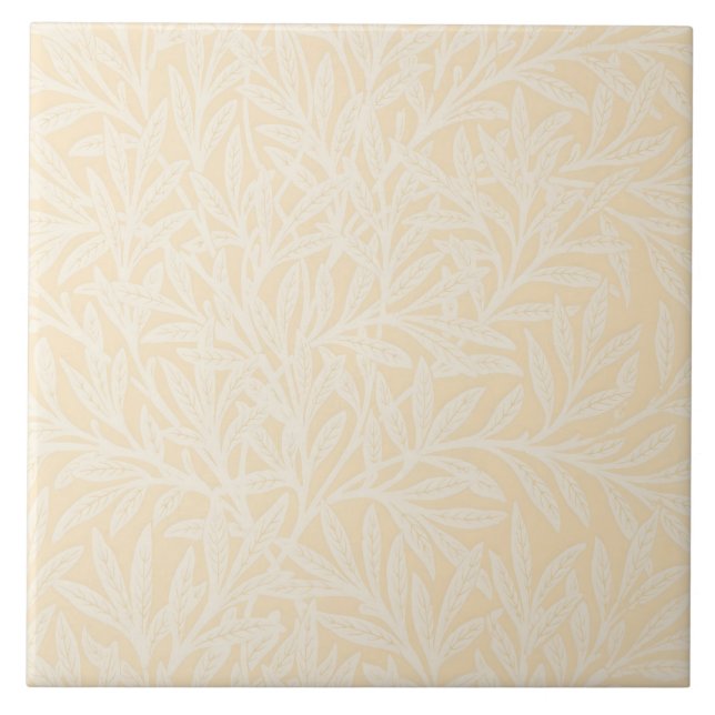William Morris Willow Flower Classic Tile (Front)
