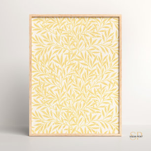William Morris Willow Nature-inspired Botanical Poster