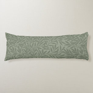 William Morris Willow Pattern Antique Sage Green Body Cushion
