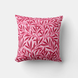 William Morris Willow Pattern, Mandarin Orange Cushion