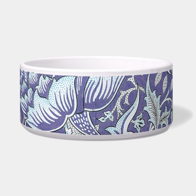 William Morris Windrush blue floral flowers (Front)