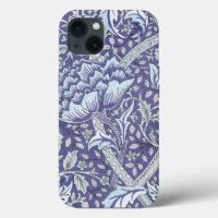 William Morris Windrush blue floral flowers