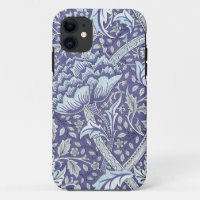 William Morris Windrush blue floral flowers