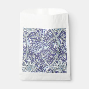 William Morris Windrush blue floral flowers Favour Bags