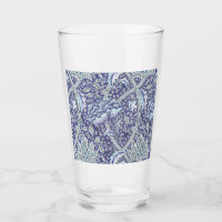William Morris Windrush blue floral flowers