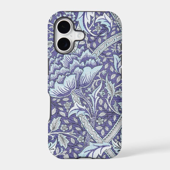 William Morris Windrush Blue Pattern Floral (Back)