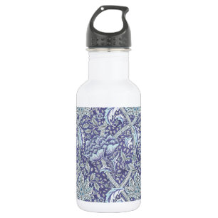 William Morris Windrush Blue Pattern Floral 532 Ml Water Bottle