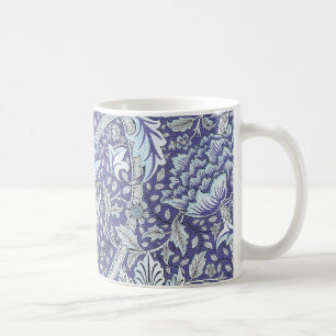William Morris Windrush Blue Pattern Floral Coffee Mug