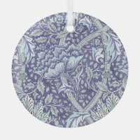 William Morris Windrush Blue Pattern Floral
