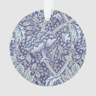 William Morris Windrush Blue Pattern Floral Ornament