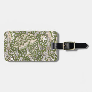 William Morris Windrush floral flowers classic Luggage Tag