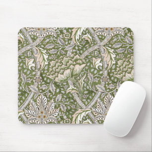 william morris windrush floral flowers classic mouse mat