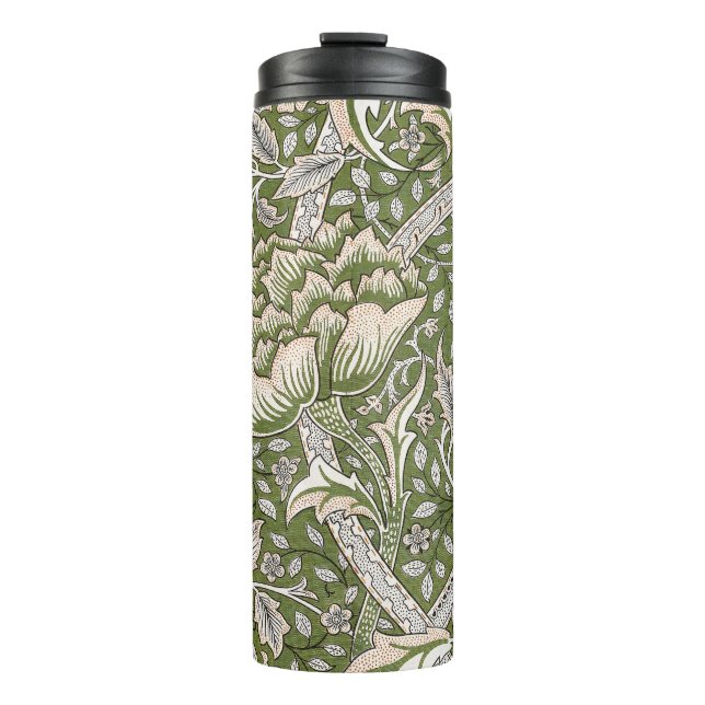 William Morris Windrush floral flowers classic Thermal Tumbler (Front)